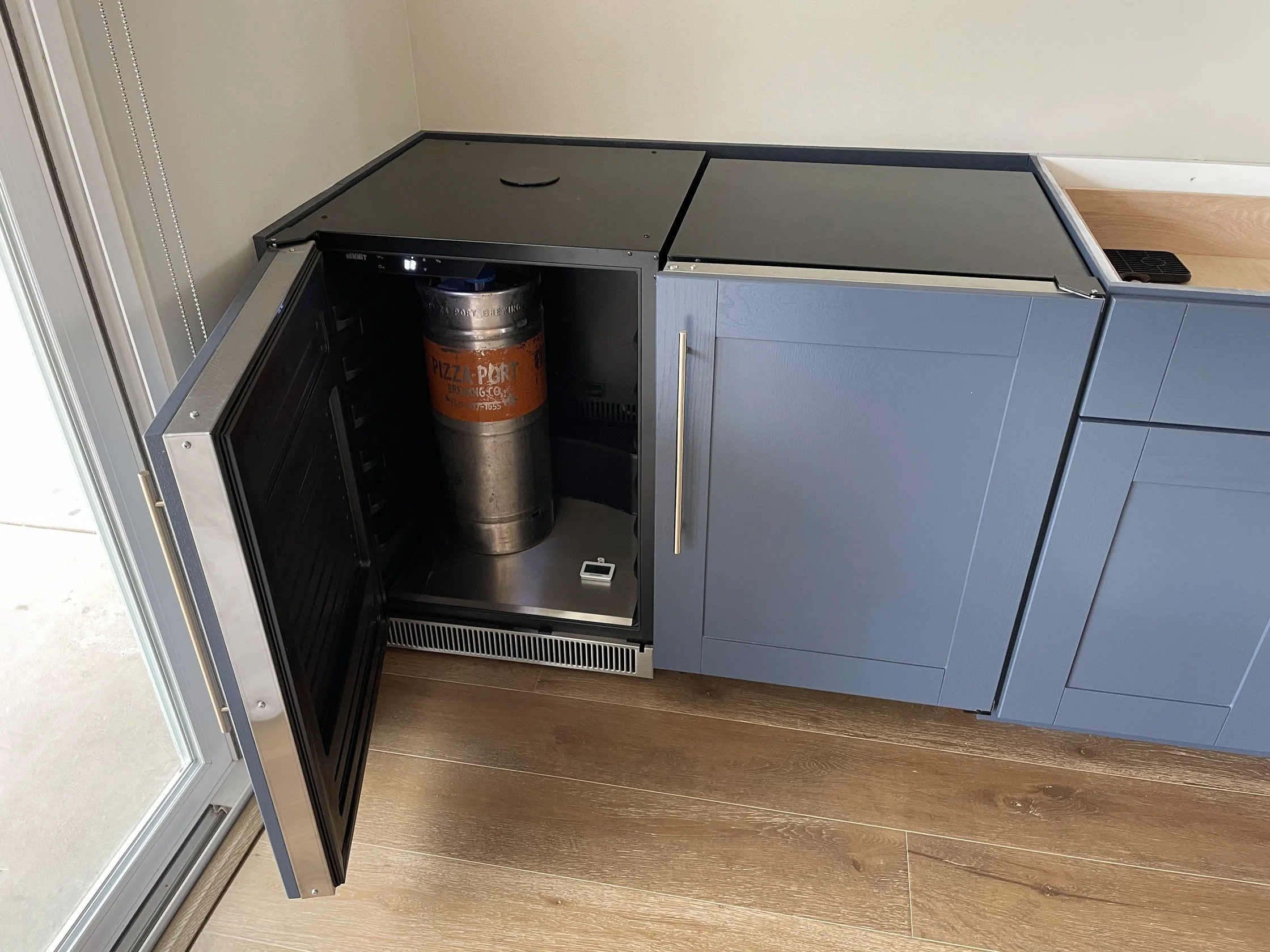 Walnut Built In Bar Ings Workshop